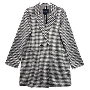 Sanctuary Crafted & Tailored Longline Blazer Jacket Womens S Pockets Multicolor